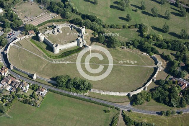 Pevensey Castle, East Sussex, c1980-c2017. Artist: Historic England Staff Photographer.