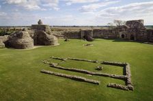 Pevensey Castle, East Sussex, c2010(?). Artist: Historic England Staff Photographer