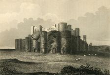 Pevensey Castle in 1737 1835. Creator: Charles J Smith