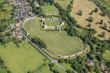 Pevensey Castle, Pevensey, East Sussex, 2024. Creator: Damian Grady
