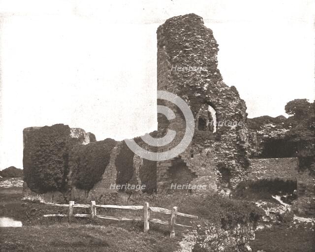 Pevensey Castle, Sussex, 1894.  Creator: Unknown.