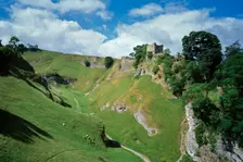 Peveril Castle, Derbyshire, c2006. Artist: Alun Bull