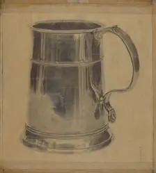 Pewter Mug, 1935/1942. Creator: Harry Goodman