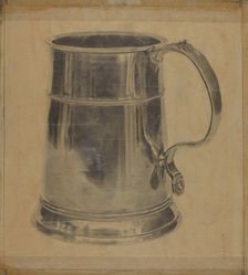 Pewter Mug, 1935/1942. Creator: Harry Goodman