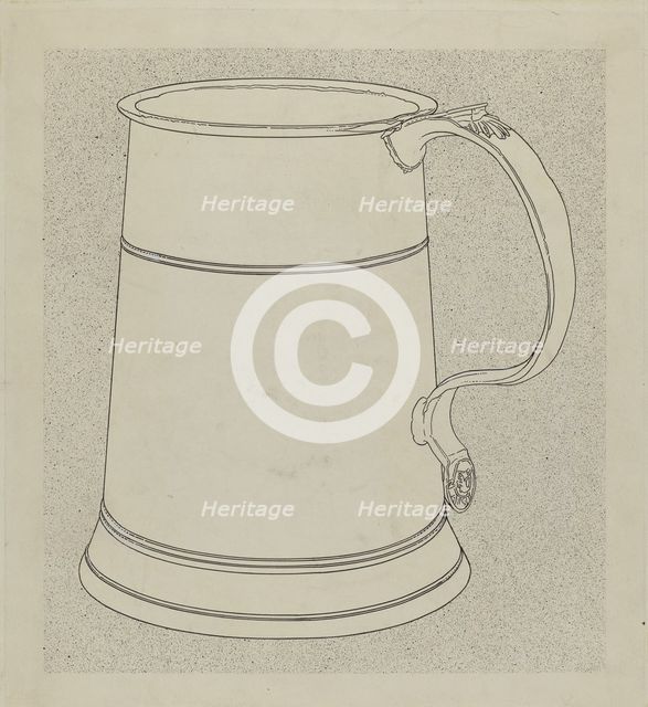 Pewter Mug, 1935/1942. Creator: Harry Goodman.
