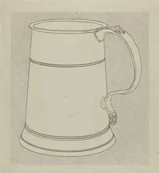 Pewter Mug, 1935/1942. Creator: Harry Goodman