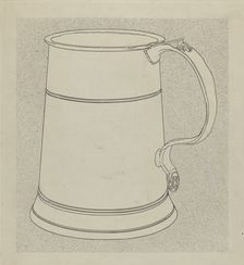 Pewter Mug, 1935/1942. Creator: Harry Goodman