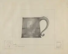 Pewter Mug, 1935/1942. Creator: Henry Meyers