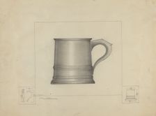 Pewter Mug, 1935/1942. Creator: Henry Meyers