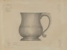 Pewter Mug, c. 1936. Creator: Henry Meyers