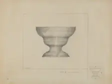 Pewter Bowl, c. 1936. Creator: Henry Meyers