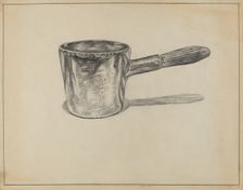 Pewter Dipper, 1935/1942. Creator: Hyman Pearlman