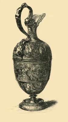 Pewter ewer, 1580-1600, (1881). Creator: W. W. McCarty