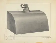Pewter Foot Warmer, c. 1936. Creator: Charles Garjian
