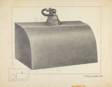 Pewter Foot Warmer, c. 1936. Creator: Charles Garjian