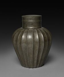 Pewter Jar, 1600s-1800s. Creator: Unknown