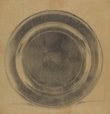 Pewter Platter, c. 1937. Creator: Harry Goodman