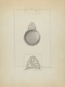Pewter Porringer, c. 1936. Creator: Charles Cullen
