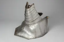 Peytral and Lower Neck Defense of a Horse Armor, Augsburg, mid-16th cent. with 19th cent. etching. Creator: Unknown