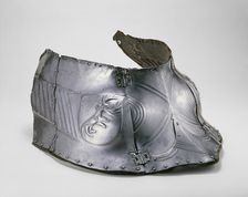 Peytral from a horse armor of Georg von Wolframsdorf, Mühlau, About 1480. Creator: Christian Spor