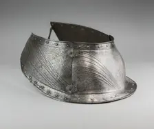 Peytral of a Horse Armor, Germany, c. 1520. Creator: Unknown