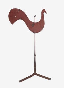 Peacock Weather Vane, 1800/60. Creator: Unknown