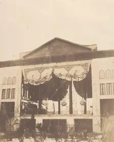 [Peacock's Throne Room, Teheran], 1858. Creator: Luigi Pesce