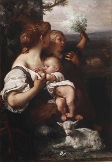 Peace, 1872. Creator: Louis Gallait