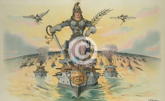 Peace, 1905. Creator: John Samuel Pughe.