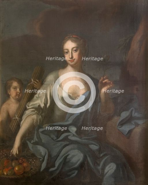 Peace and Harmony, early-mid 18th century. Creator: Georg Engelhard Schroder.