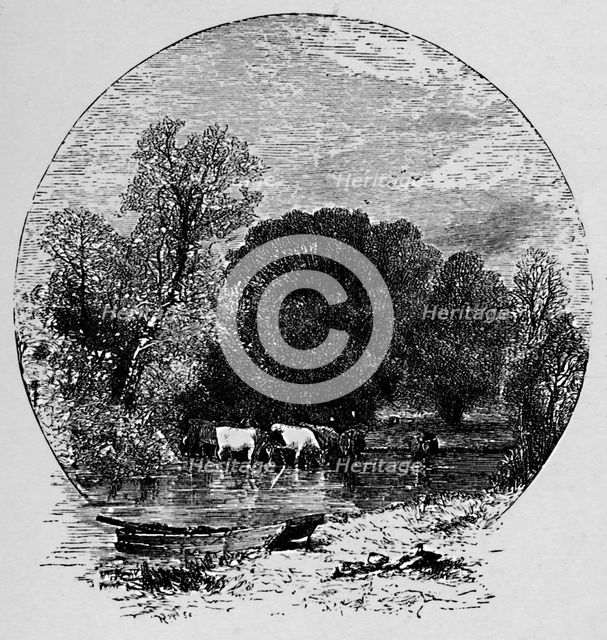 'Peace and Plenty', 1883. Artist: Unknown.