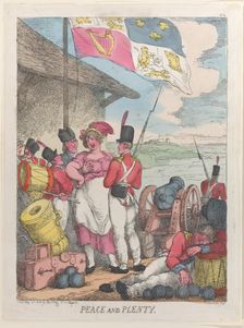 Peace and Plenty, March 8, 1814., March 8, 1814. Creator: Thomas Rowlandson