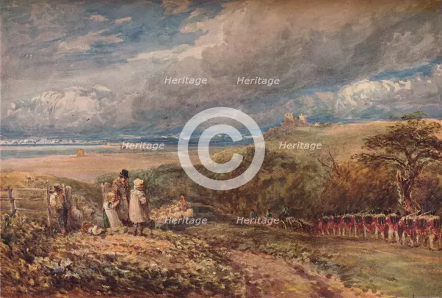 'Peace and War', c1848. Artist: David Cox the elder.