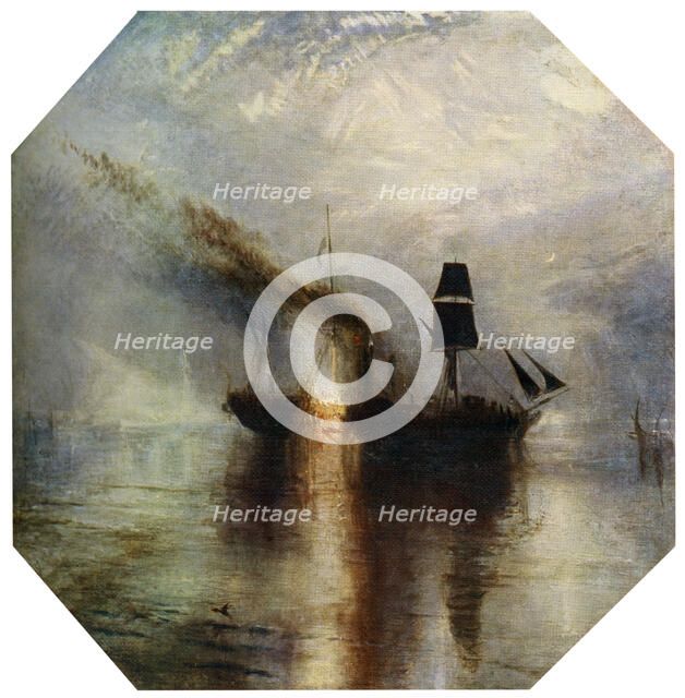 'Peace, Burial at Sea of the Body of Sir David Wilkie', c1842, (1912).Artist: JMW Turner