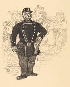 Peace in the Streets, late 19th-early 20th century. Creator: Theophile Alexandre Steinlen