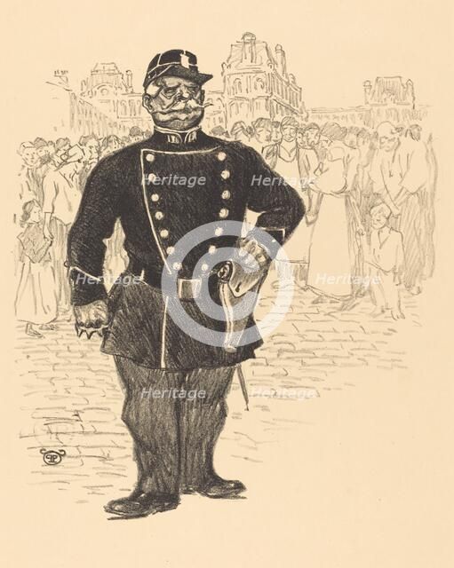 Peace in the Streets, late 19th-early 20th century. Creator: Theophile Alexandre Steinlen.