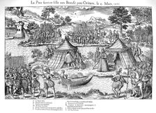 Peace of Amboise ending the first French Religious War, 13 March 1563 (1570). Artist: Jacques Tortorel