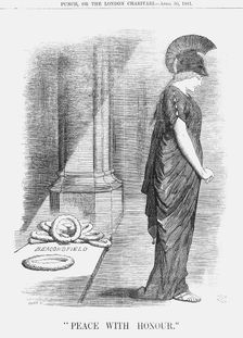 "Peace with Honour", 1881. Creator: Joseph Swain