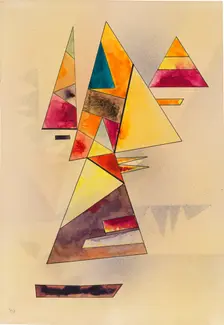 Peaceful, 1930. Creator: Kandinsky, Wassily Vasilyevich (1866-1944)