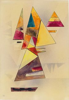 Peaceful, 1930. Creator: Kandinsky, Wassily Vasilyevich (1866-1944)