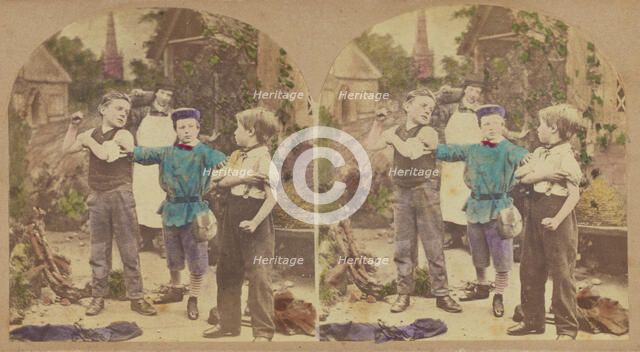 Peacemaker, about 1860. Creator: New York Stereoscopic Company.