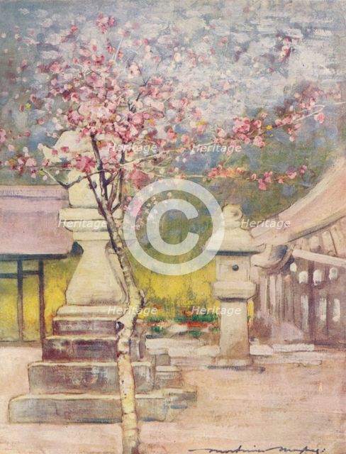 'Peach-Blossom', c1887, (1901). Artist: Mortimer L Menpes.