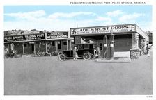 Peach Springs Trading Post, Peach Springs, Arizona, USA, 1928
