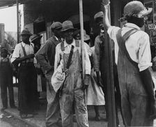 Peach pickers, Muscella, Georgia, 1936. Creator: Dorothea Lange