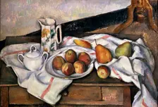Peaches and Pears 1890-1894. Artist: Paul Cezanne