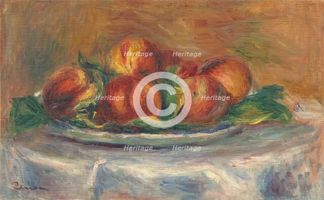 Peaches on a Plate, 1902/1905. Creator: Pierre-Auguste Renoir.