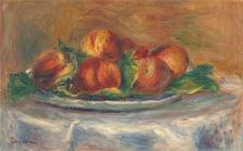 Peaches on a Plate, 1902/1905. Creator: Pierre-Auguste Renoir