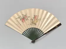 Peaches, Pomegranate, and Fingered Citron, 1832. Creator: Yamamoto Baiitsu