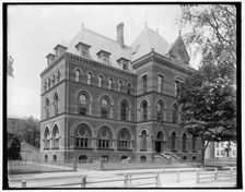 Peabody Museum, Yale College, between 1900 and 1906. Creator: Unknown