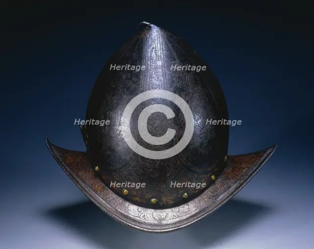 Peaked Morion, c. 1580-1590. Creator: Unknown.